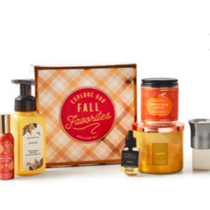 LIMITED EDITION Fall Favorites Bundle Perfect Gift Set Bath and Body Works NEW